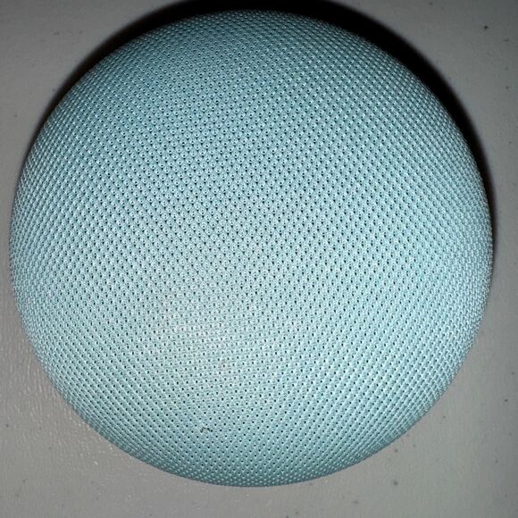 Google Nest Mini 2nd Gen Smart Home Speaker Light Blue Green Voice Control AI - Picture 3 of 6